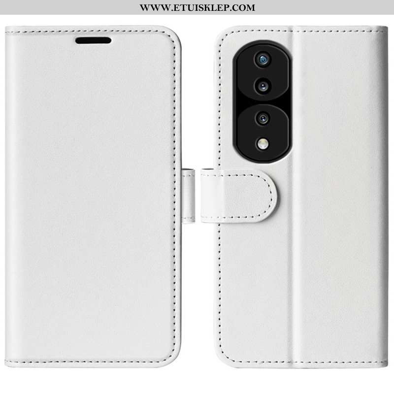 Etui Folio do Honor 70 Designerski Efekt Skóry